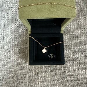 Van Cleef & Arpels Gold Clover Necklace